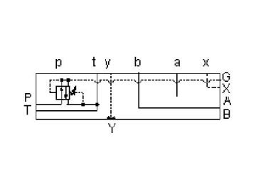 Subplate manifold allows a simple solution to mount a single valve in a hydraulic system