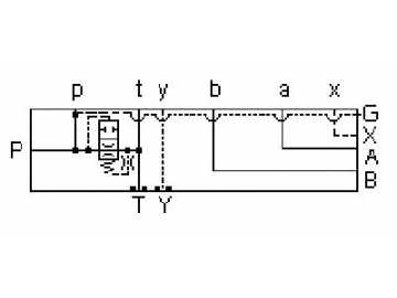 Subplate manifold allows a simple solution to mount a single valve in a hydraulic system