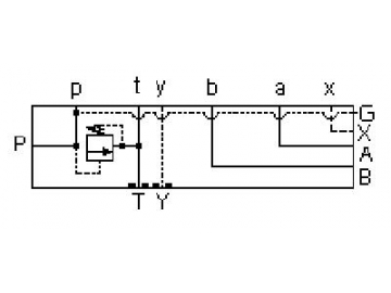 Subplate manifold allows a simple solution to mount a single valve in a hydraulic system