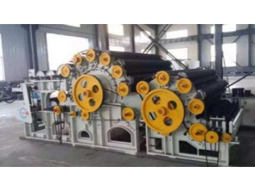 Carding Machine for Fiber Disentangling                     (Double Cylinder Double Doffer)