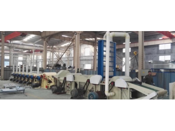 Waste Textile Recycling Line