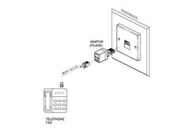 Telephone Adapter to UK