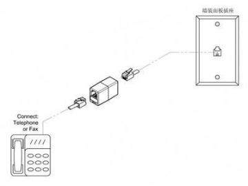 Telephone Adapter to US