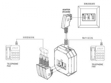 Telephone Adapter to German