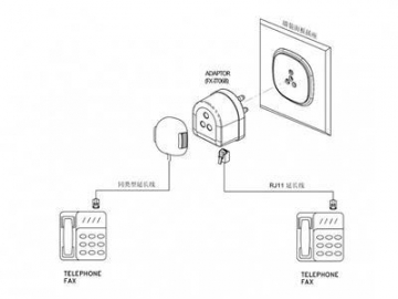 Telephone Adapter to Italian