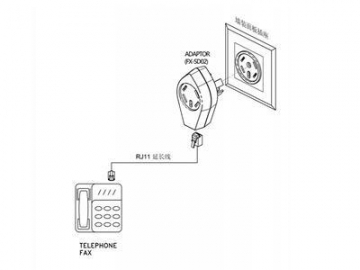 Telephone Adapter to Swedish