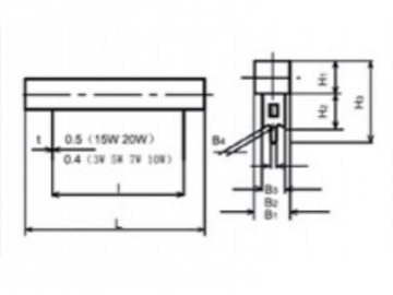 Ceramic Encased Wire Wound Resistor