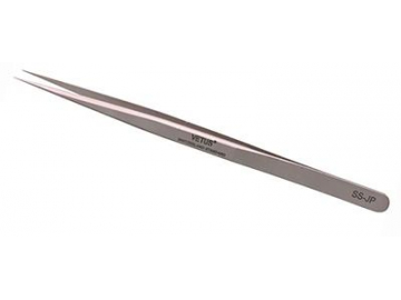 Precision Fine Point Tweezers, JP Series Stainless Steel Tweezers