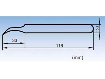 Precision Fine Point Tweezers, JP Series Stainless Steel Tweezers