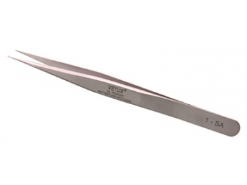 Ultra Fine Tip High Precision Tweezers, SA Series Stainless Steel Tweezers