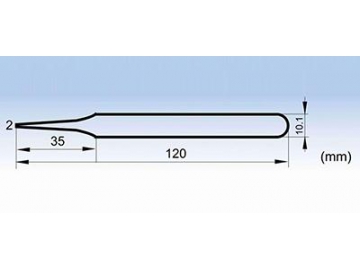 Ultra Fine Tip High Precision Tweezers, SA Series Stainless Steel Tweezers