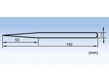 Anti-Magnetic Ultra Fine Point Tweezers, ST Series Stainless Steel Tweezers