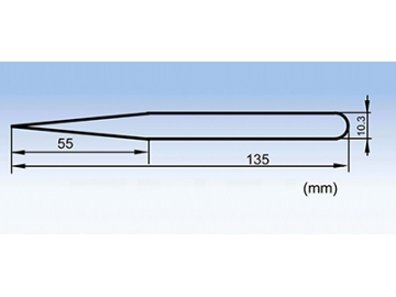 Anti-Magnetic Ultra Fine Point Tweezers, ST Series Stainless Steel Tweezers