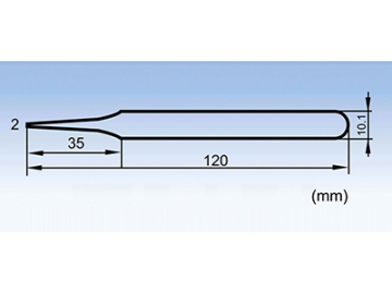 Anti-Magnetic Ultra Fine Point Tweezers, ST Series Stainless Steel Tweezers