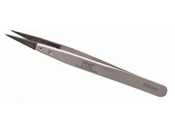 Replaceable Tip Tweezers, ESD Anti-Static Industrial Tweezers