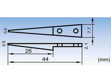 Replaceable Tip Tweezers, ESD Anti-Static Industrial Tweezers