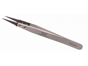 Replaceable Tip Tweezers, ESD Anti-Static Industrial Tweezers