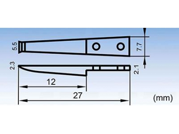 Replaceable Tip Tweezers, ESD Anti-Static Industrial Tweezers