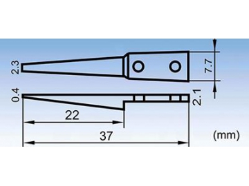 Replaceable Tip Tweezers, ESD Anti-Static Industrial Tweezers