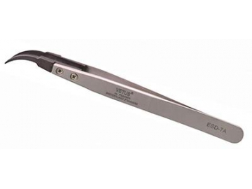 Replaceable Tip Tweezers, ESD Anti-Static Industrial Tweezers