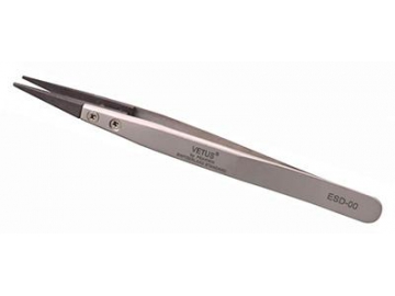 Replaceable Tip Tweezers, ESD Anti-Static Industrial Tweezers