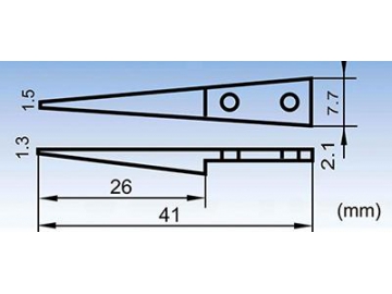 Replaceable Tip Tweezers, ESD Anti-Static Industrial Tweezers