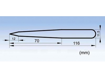 Conductive Fiber Tip Tweezers