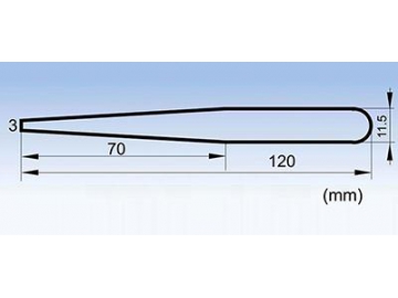 Conductive Fiber Tip Tweezers