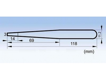 Conductive Fiber Tip Tweezers