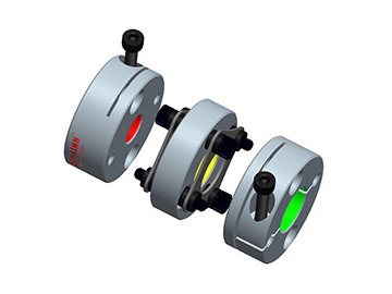 LK18-2 Double Disc Coupling - Clamp Type
