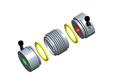 LK6-2 Bellows Coupling - Clamp Type