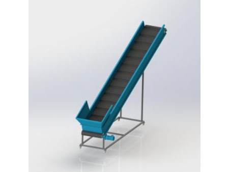 Plastic Recycling Conveyor (Inclined Belt Conveyor)