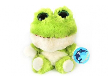 Green Stuffed Frog