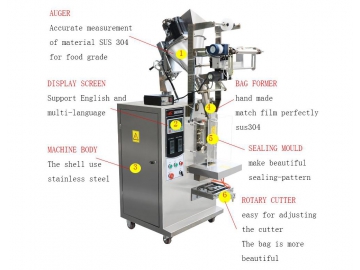 Vertical Form Fill Seal Machine, MK-60FB Packaging Machinery