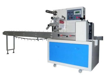 Horizontal Flow Pack Wrapping Machine, MK-600D type Flow Wrapper