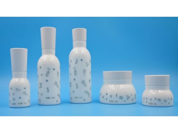Opal Glass Bottles & Jars