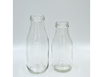 Glass Milk Bottle