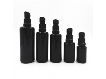 Black Glass Bottles