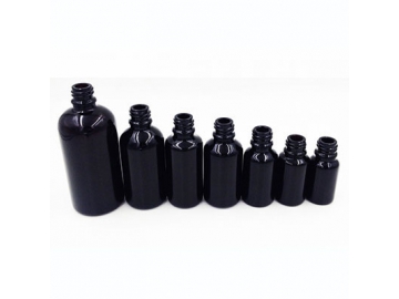 Black Glass Bottles