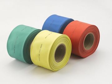 Flexible Single Wall Heat Shrink Tubing  (Item ZH180, Offer Yellow / Red / Green / Blue Color, 2:1 Shrink Ratio) 