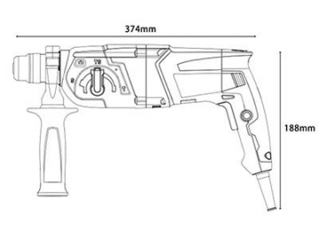 26mm SDS Plus Rotary Hammer