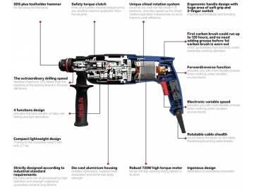 26mm SDS Plus Rotary Hammer