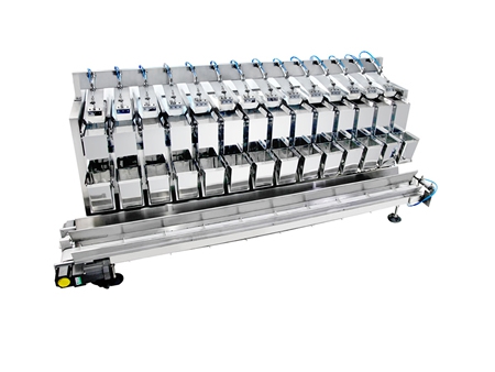 JW-A14 Fourteen Heads Linear Weigher Stainless Steel Machine,500-5000g,4.5L