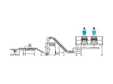 JW-MIX2 Weighing and Packing Line for Mixed Products