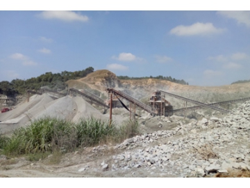 Granite Crushing and Screening Plant