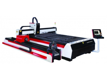 Fiber Laser Cutting Machine for Processing Both Tube and Flat Sheet, GS-G Laser Cutter