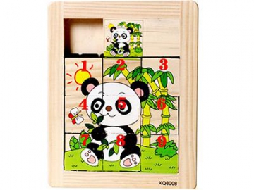 Wooden Sliding Puzzles