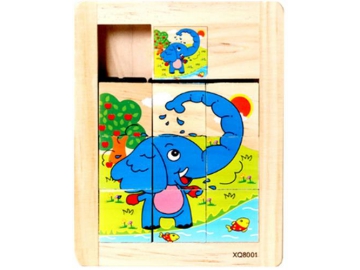 Wooden Sliding Puzzles