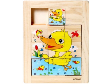 Wooden Sliding Puzzles
