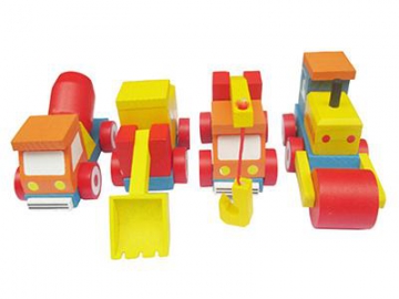 Wooden Toy Off-road Vehicle- Classic Truck/ Loader/ Excavator